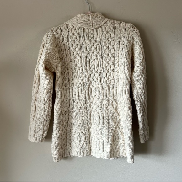 Aran Sweater Market Merino Shawl Neck Cardigan - Picture 3 of 3